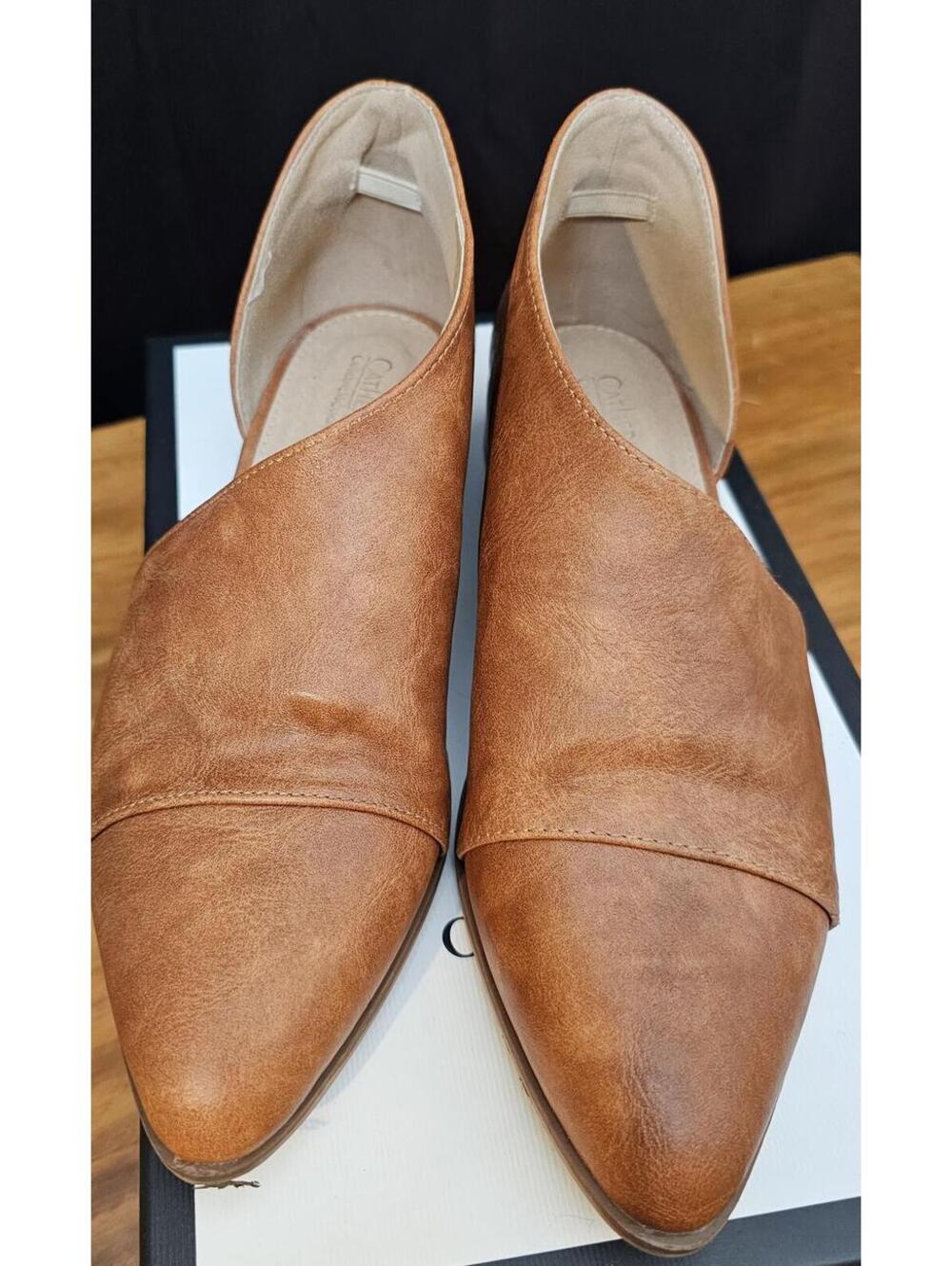 Catherine Malandrino Shoes Tan Womens Size 8.5 Pointed Toe